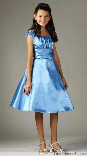 junior tea length dresses