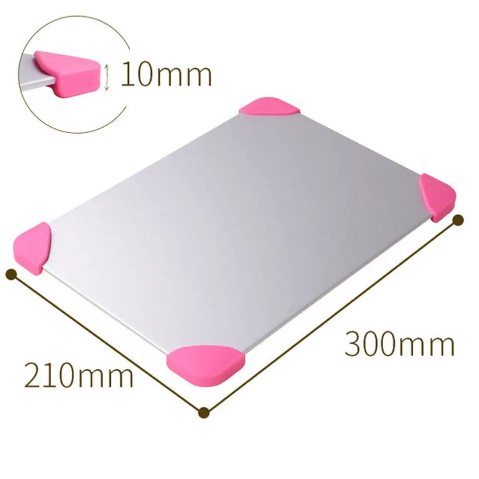 Defrost Tray With Protective Foot Pad High Quality Aluminium Defrosting Board Fast Safe Thawing Frozen Meat Food Kitchen Tools Defrost Tray With Protective Foot Pad High Quality Aluminium Defrosting Board Fast Safe Thawing Frozen Meat Food Kitchen Tools