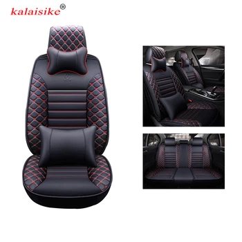 

kalaisike leather universal car seat cover for Hyundai all model solaris creta i30 i20 getz accent ix25 Elantra Genesis ix35 i40