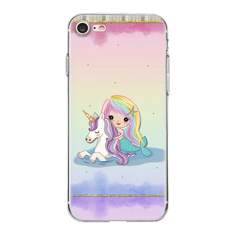 Чехол из ТПУ с принтом «My Unicorn Girl» для iphone XR XS Max X 7 8 Plus 7+ 8+ 6S 6 5 5SE 5C 10, силиконовый чехол для телефона Kawai 11 11Pro - Цвет: 10