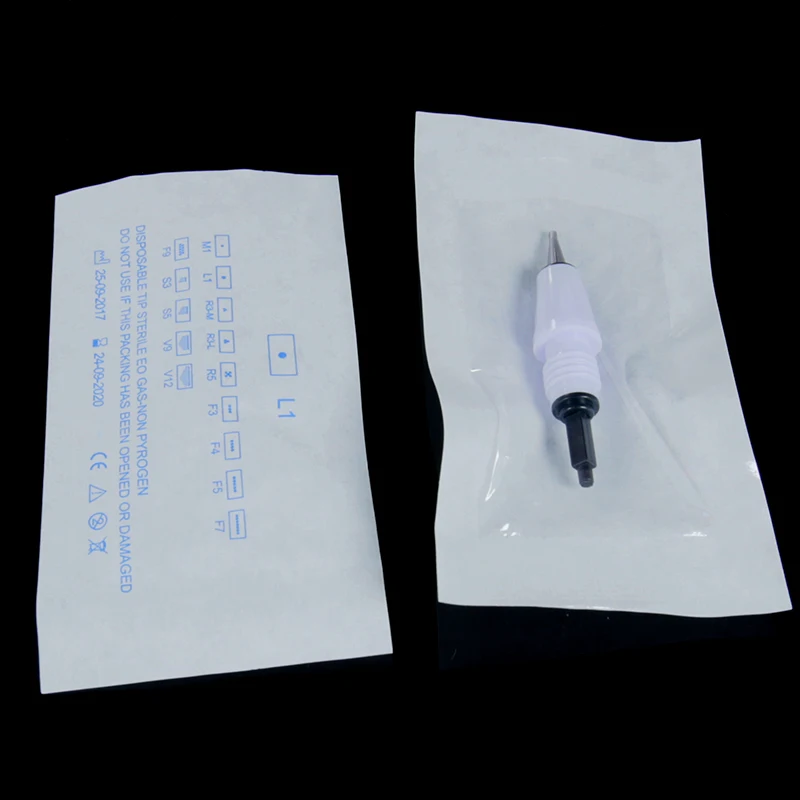 High quality original Artmex V6 V8 Tattoo Machine Needle 50Pcs M1 R1 R3 R5 F3 F5 F7 F9 needle Permanent Makeup Eyebrow Needles (4)