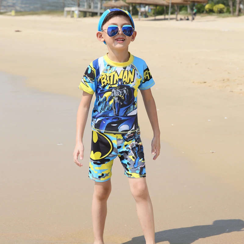 Boys Bathing Suit Boxer Shorts Children's Swimsuit Boy Big Small Two