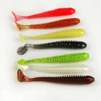 

High 10/50pcs 7cm/2g Fishing Lure Pesca Peche Tackle Wobblers Fish Lures Carp Souple Artificial Soft Baits Crankbait Worm Mag DO
