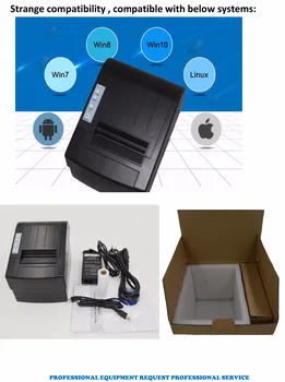 

TP-8014 USB,RS232,LAN,Bluetooth,WIFI ESC/POS command Support 3 Inches Thermal Printer