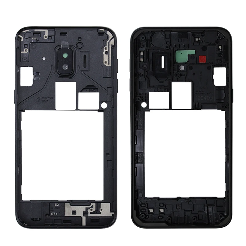 Netcosy для samsung J2 Pro J250 Core J260 средняя пила рамы рамка Корпус Крышка Замена для samsung J3 J320 J327 J337