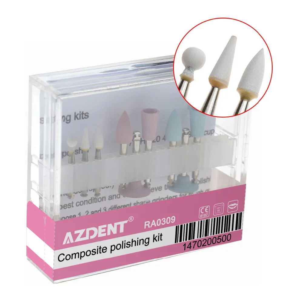 

5Box Teeth Polishing For Low-Speed Handpiece Contra Angle Kit RA0309 Oral Hygiene Composite Polishing Kits