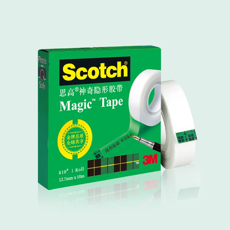 3m Scotch 810 односторонняя матовая невидимая волшебная лента может писать отрезая