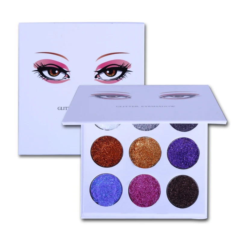 

Professional Shimmer Matte Eyeshadow Palette Makeup Burgundy Brand Natural Makeup Palette Maquiagem 9 colors