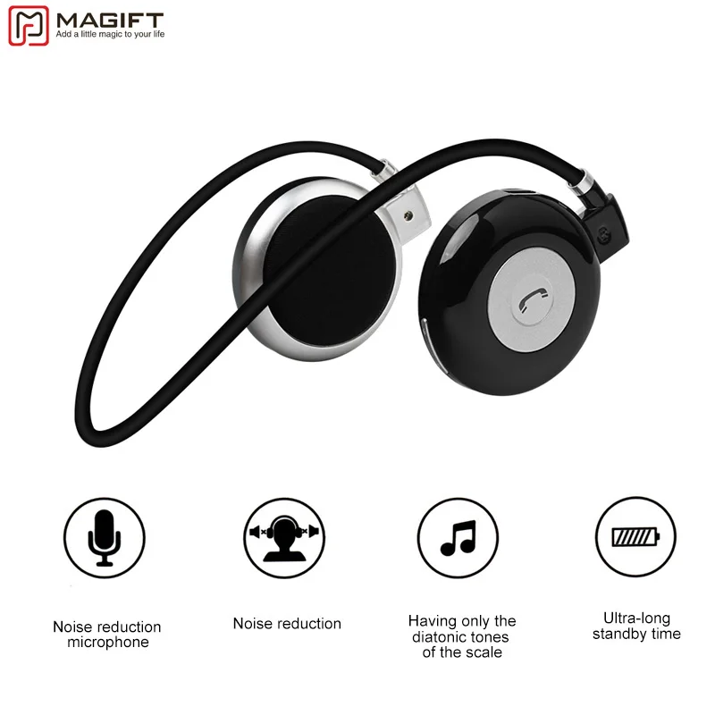 

Magift3 Fashion Sports Running Bluetooth Stereo Headphone Neckband Wireless Headset with MIC For iPhone LG Android Samsung