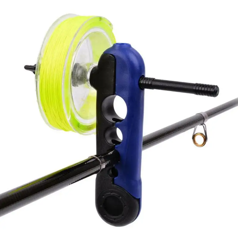 

1pc Fishing Line Spooler Portable Universal Adjustable for Various Sizes Rod Bobbin Reel Winder Board Spool Line Wrapper Mini