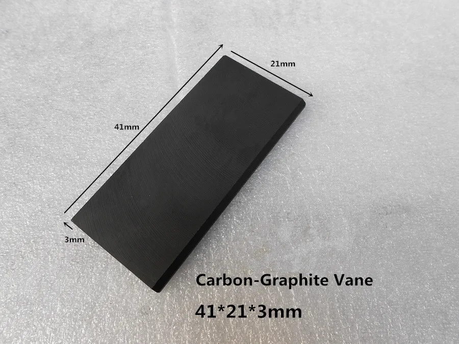 

41x21x3mm EK60 carbon vanes for vacuum pump / graphite plate sheet for vane pumps,Rotary vane pump