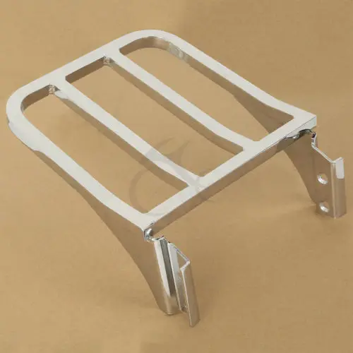 

Sport Sissy Bar Backrest Luggage Rack For Harley HD Sportster Softail Dyna XL 883 1200 FLST