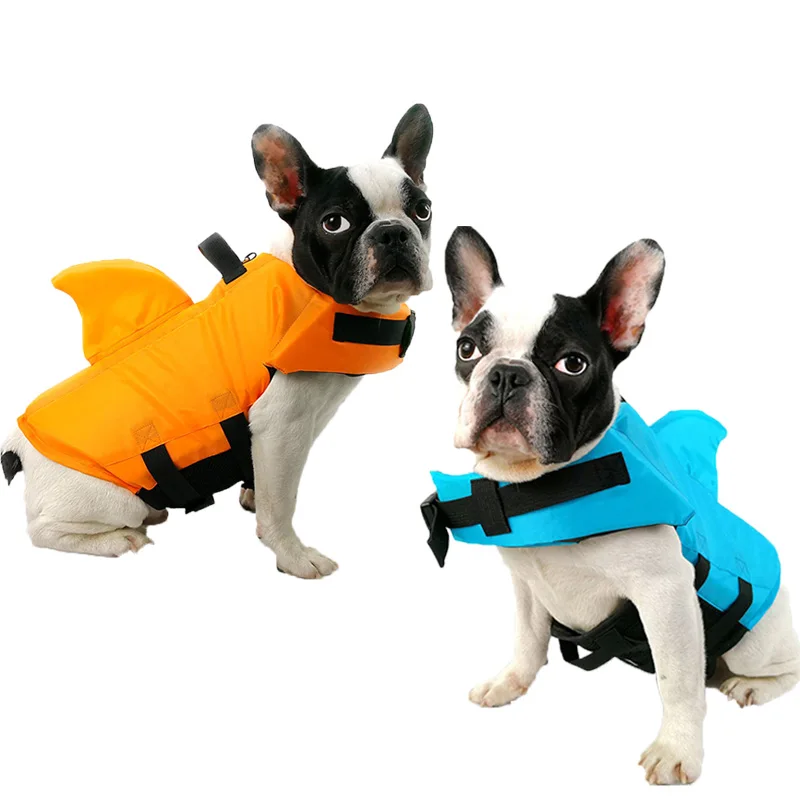 Pet Life Vest Shark Dog Life Jacket Pet Safety Clothes For Dogs