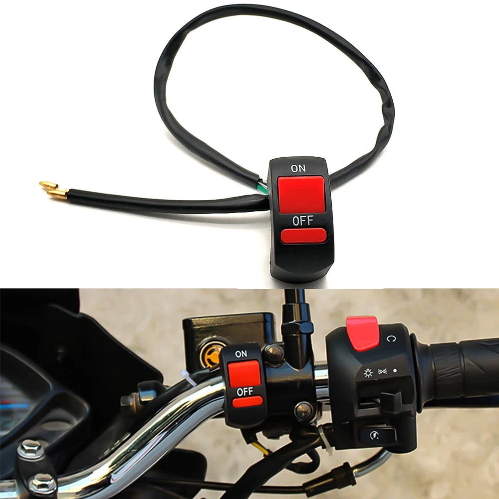 

For yamaha mt 07 r3 mt 09 yz250f wr250f DR-Z400SM ktm duke200 duke390 Motorcycle Switch Button Handlebar Connector Push Switch