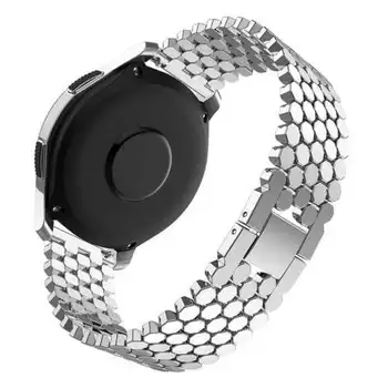 

Watch Band For Samsung Galaxy 46mm Watch Strap Crystal Bead Alloy Stainless Steel WristBand 3D25