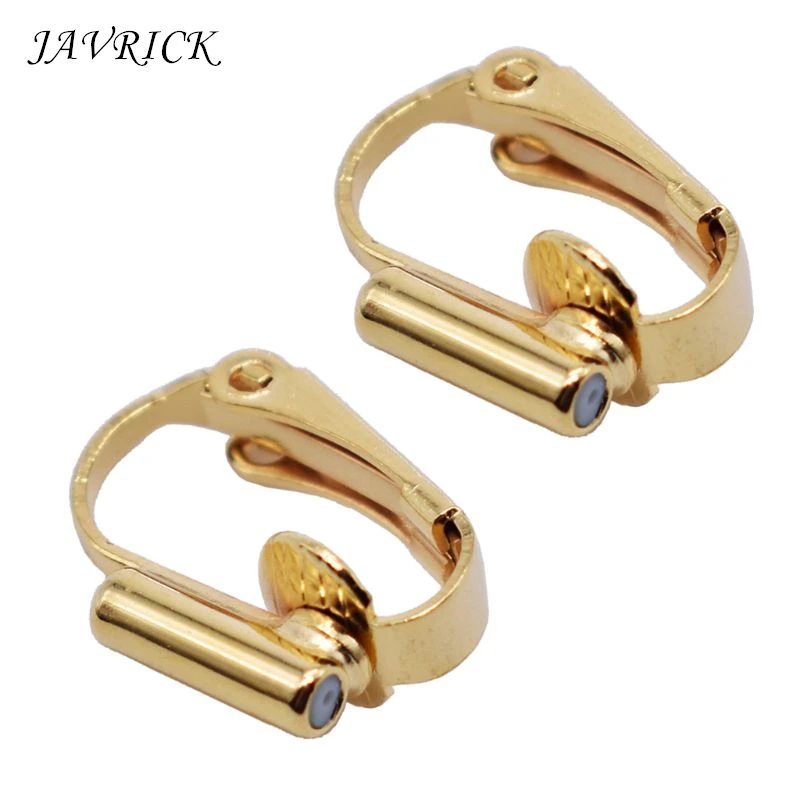 

1 Pair DIY Clip-on Earring Converters Jewelry Findings for None Pierced Ears