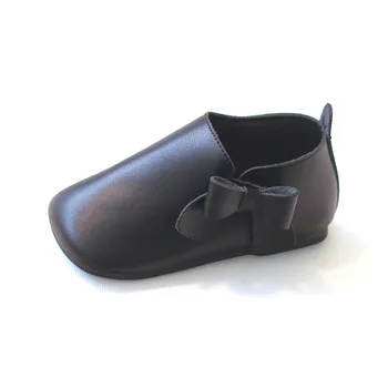 

2019 new children's single boot leather girls princess shoes Korean version super soft non-slip kids shoes baby shoes age1-6