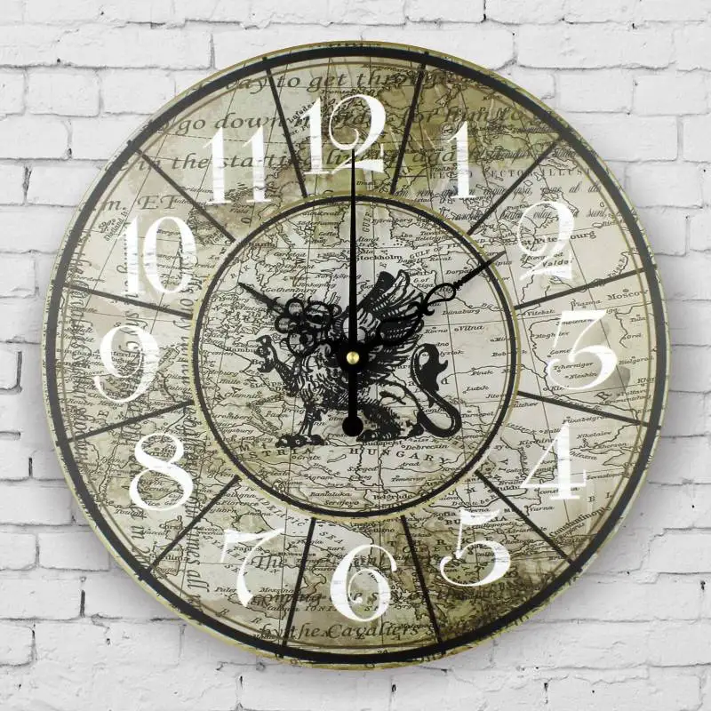 absolutely silent meeting room decorative wall clock modern design