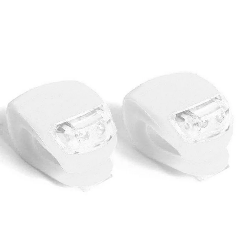 Cheap Cycling Warning light Silicone Bicycle Lights Helmet LED Flash light Waterproof Wheel Front Bike Light Rear Tail Lamp 11