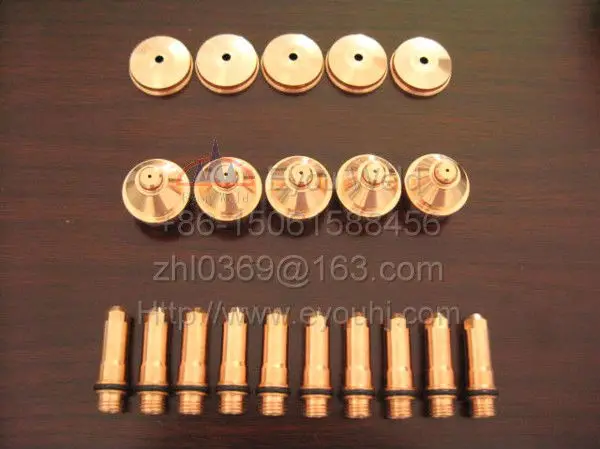 220207 + 220208 + 220209-consumíveis para 80a Tocha de Corte de Plasma Pces 260xd 130 130xd 4070 3070 Máquina 45 400xd – 260