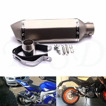 

Universal 36 51mm motorcycle modified Akrapovic exhaust pipe muffler For Honda CB919 CBR600RR VFR1200 VF750S ST1300 ST1300A