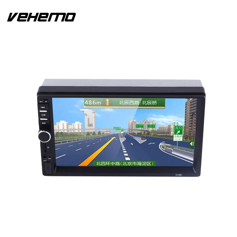 

7 2Din HD Car Auto Bluetooth MP5 Player Support FM AUX USB With Rear View Camera
