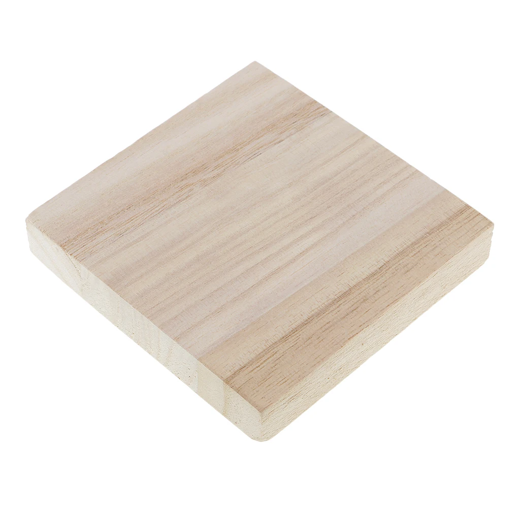 Wooden Model Color Base Plug Board Modeling Tools Hobby Painting Tools Accessory For Sculpture Clay Pottery Plate