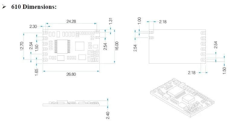 Mechanical Dimensions