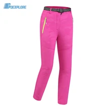 Goexplore ore уличные флисовые брюки спортивные водонепроницаемые ветрозащитные дышащие походные лыжные зимние теплые флисовые брюки женские