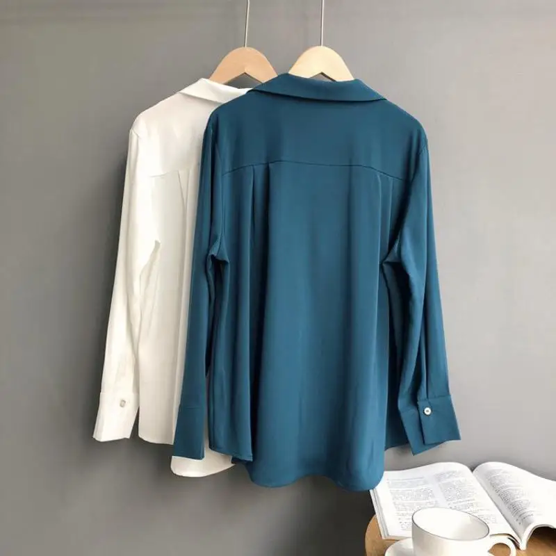 ZuoLunOuBa 2019 Autumn New Korean Solid Color Women Blouses Casual Harajuku Loose Long Sleeve Women Tops Blouses ZuoLunOuBa 2019 Autumn New Korean Solid Color Women Blouses Casual Harajuku Loose Long Sleeve Women Tops Blouses