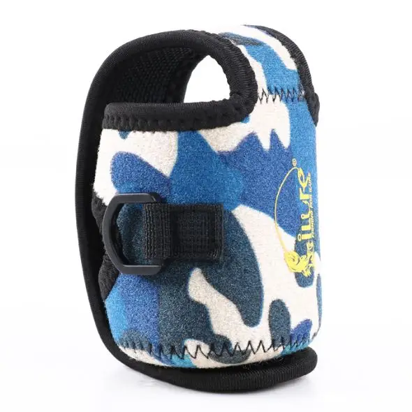 

ILURE Right hand armor water droplets round wheel bag strong thunder drums color: blue Camouflage Size: M
