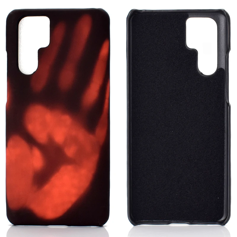 

Oneplus 7 Pro 6 Case Thermal Sensor Cover For Xiaomi Mi 9 9se Redmi 7 Hard Heat Sensitive Phone Case For Huawei P30 Pro P30 Lite