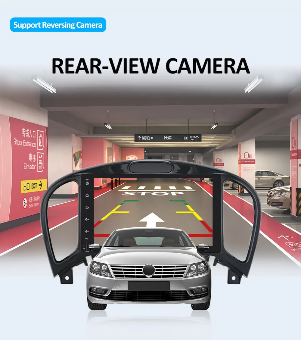 Best Bosion For nissan juke 2012 Android 9.0 Car GPS Radio Player for 2 din Universal with core Core Auto Stereo Multimedia Headunit 13