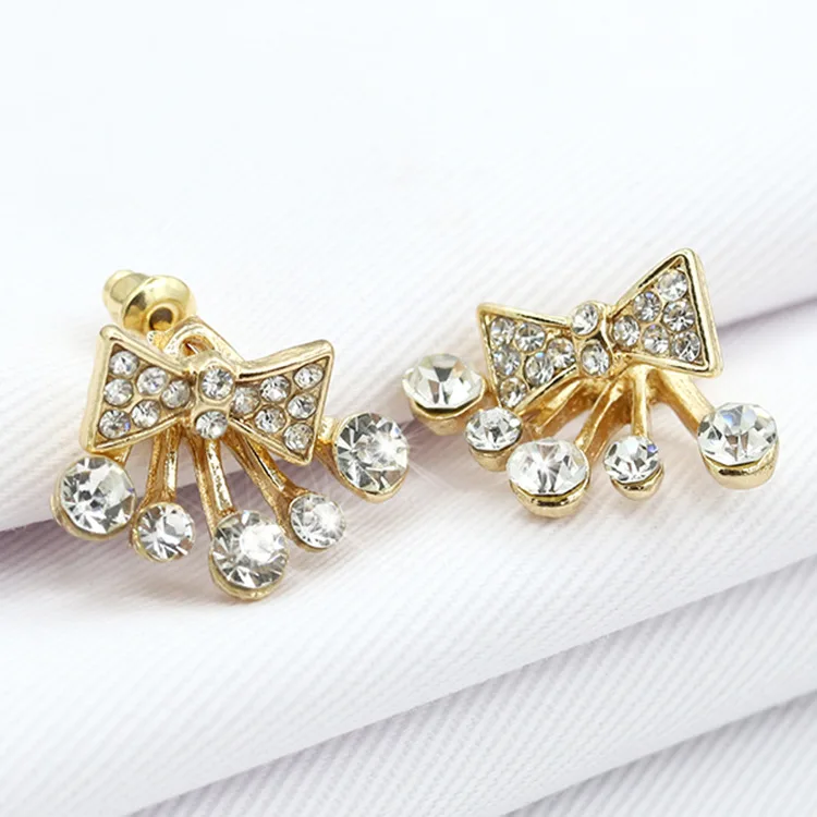 Женские серьги гвоздики с кристаллами 3 вида|fashion stud earrings|stud earringsearrings women |