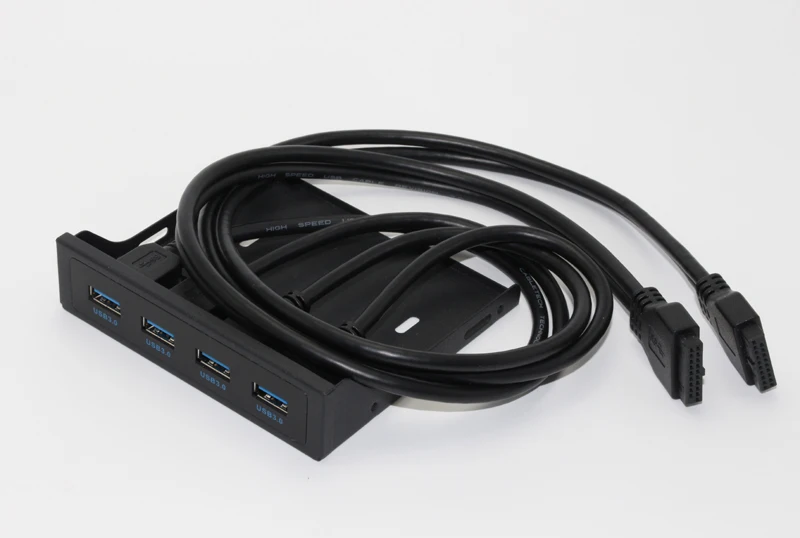 H1111Z 19 + 1 20 контактный 4 портовый концентратор USB 3 0 Передняя панель