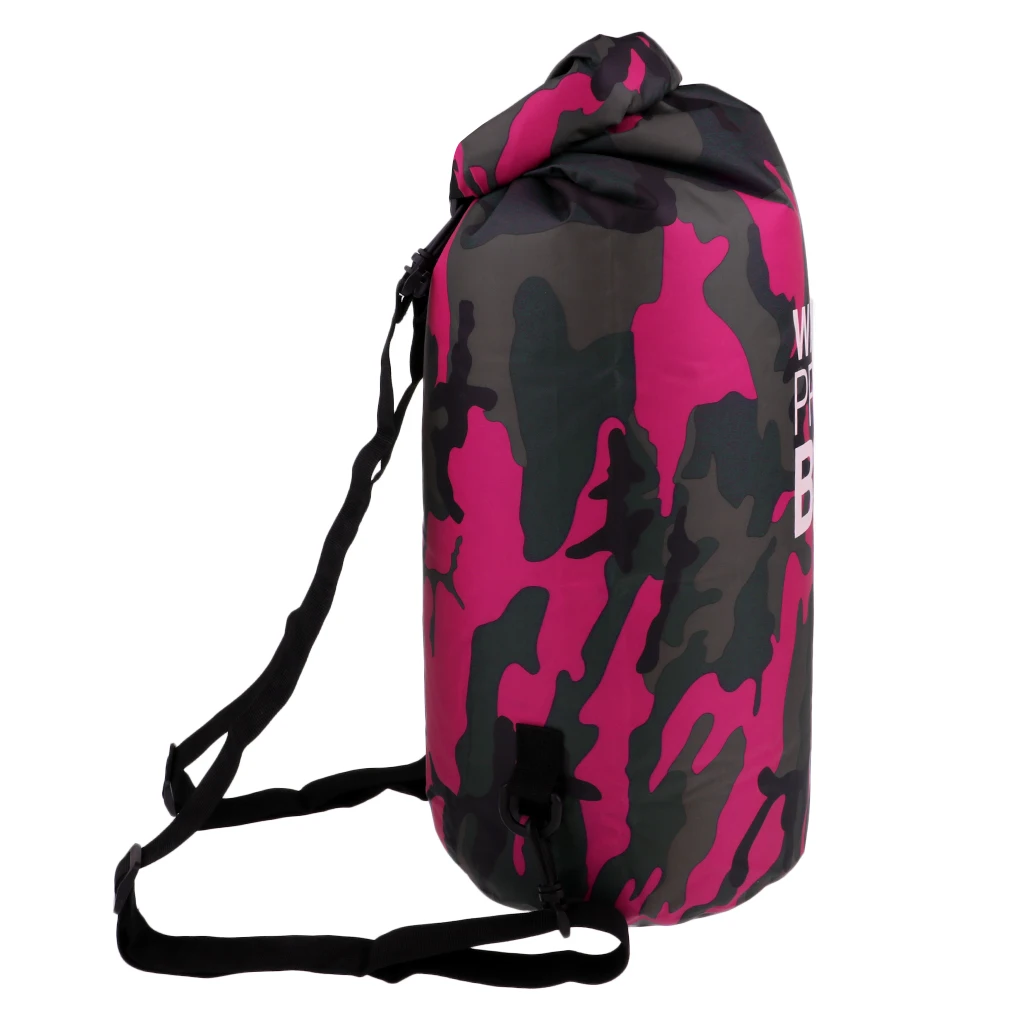 30L PVC Dry Bag Sack Waterproof Floating Dry Gear Bags Sack Backpack for Camping Hiking Climbing Cycling Swim Snorkeling Diving
