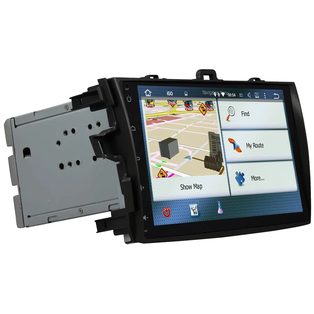 Clearance 9" IPS Octa Core 4G Android 8.1 4GB RAM 64GB ROM RDS BT Car DVD Multimedia Player Autoradio Stereo For Toyota Corolla 2006-2011 3