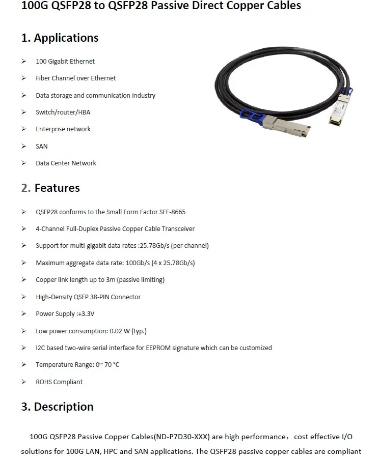100G QSFP28 to QSFP28 DAC (1)