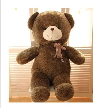 

Stuffed animal Teddy bear about 27 inch plush toy 70 cm bear throw pillow doll wb502