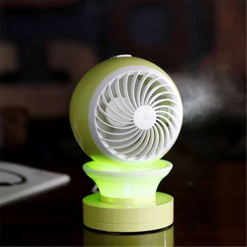 Mini Portable Air Conditioning Fan font b USB b font Mist Spray Home Office Cooling Humidifier