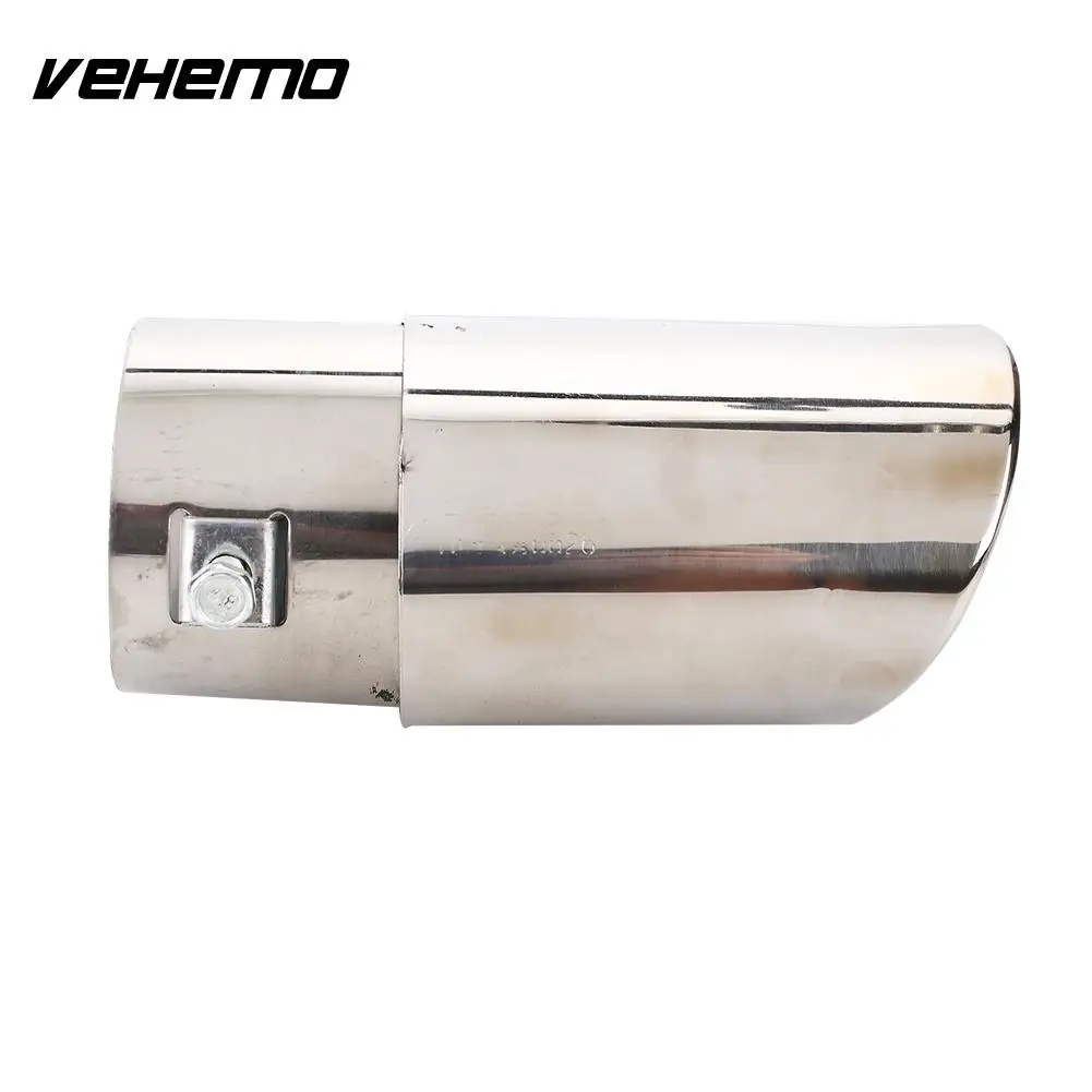 Vehemo Diameter 66-86mm Car Tail Pipe Muffler Tip End Exhaust Accessory Noise Reduction Stainless Steel | Автомобили и мотоциклы