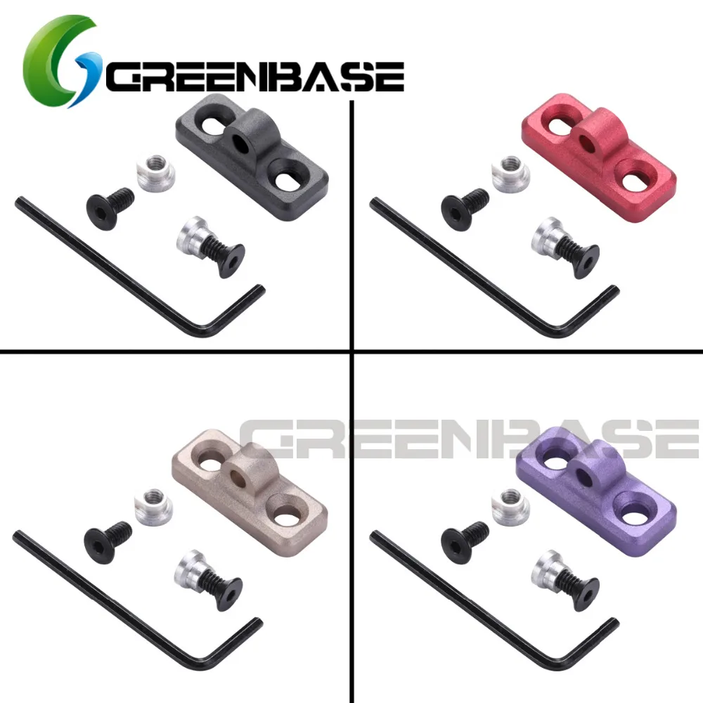 Greenbase Keymod винтовка Sling Mount Sling Adapter пистолет Sling Attachment для Keymod system fit Uncle Mikes style Sling Swivel