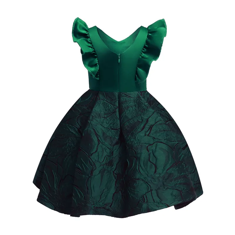 Female Wedding Dress Children's Girls Embroidered Evening Dresses Ball Dance Party Dress New Children's Summer Formal Clothing09