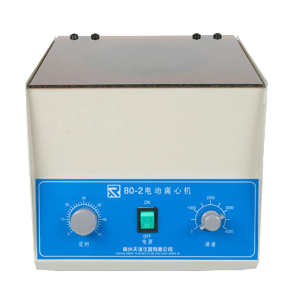 

80-2 electric medical laboratory centrifuge adjustable bubble timing separation function supply prp separation serum centrifuge