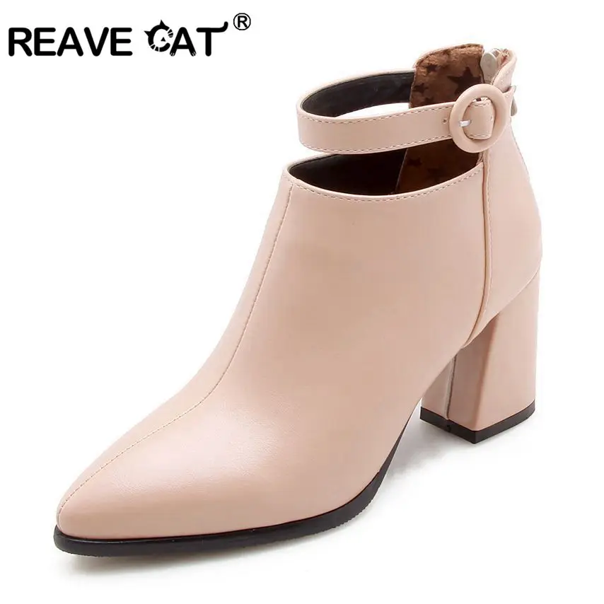 REAVE CATSexy/Женская обувь на высоком каблуке женская тонком с ремешком щиколотке