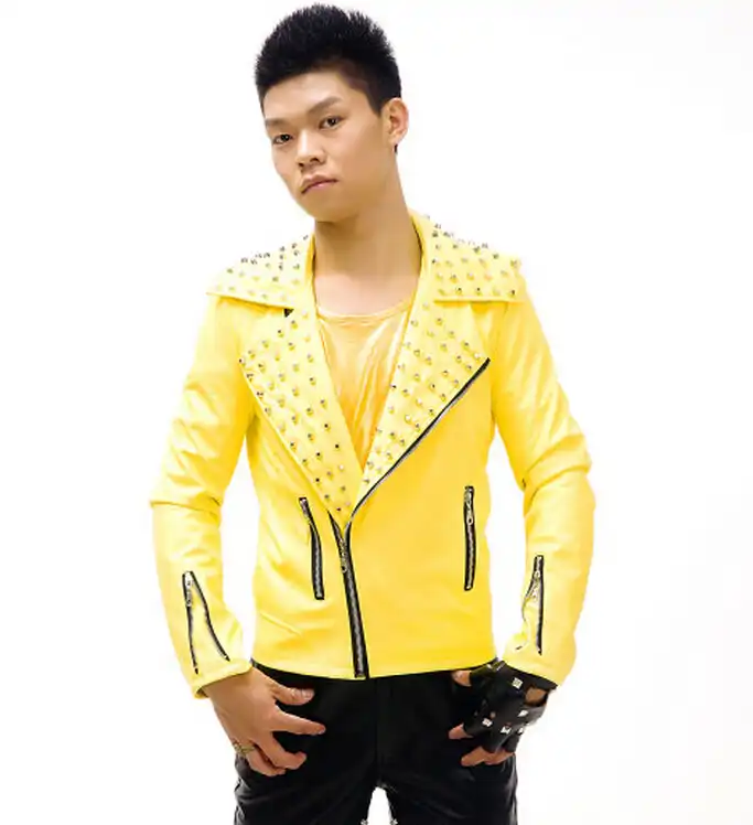 jaqueta de couro masculina personalizada