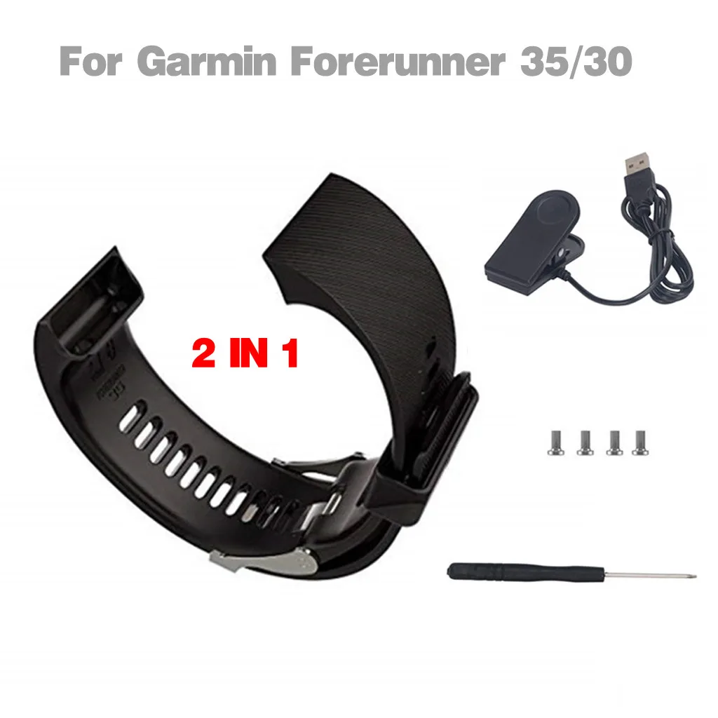 Модные спортивные наборы ремешков для наручных часов Garmin Forerunner 35/30 часы с