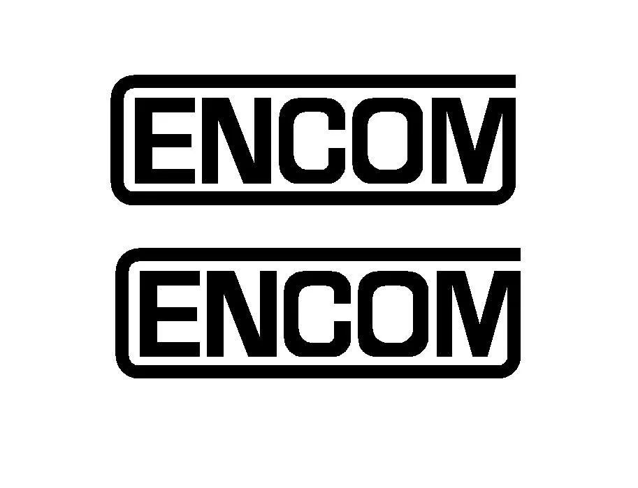 Для 2 шт Tron Encom высечка Виниловая Наклейка для стайлинга автомобиля|Наклейки на