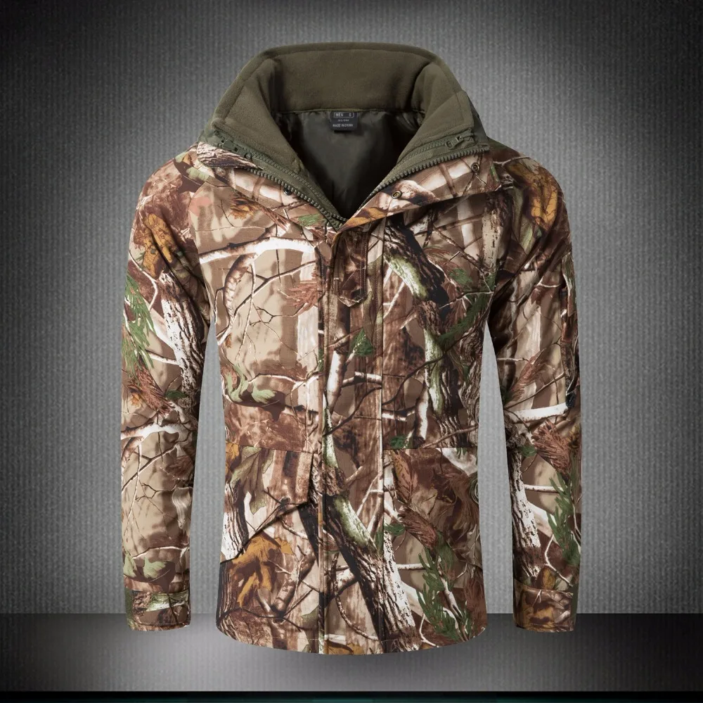 G8 Для мужчин зимняя камуфляжная теплая Толстая пальто + парка военный