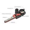 Mini DIY Sanding Belt Head electric drill angle Grinder Machine Sharpener Engraver Sanding for Bulgarian 100/115/125mm Adapter ► Photo 3/6